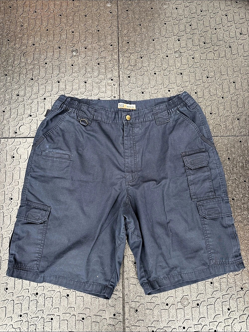 5.11 Tactical Taclite Pro Ripstop Short Cargo Shorts Blue Waist 36